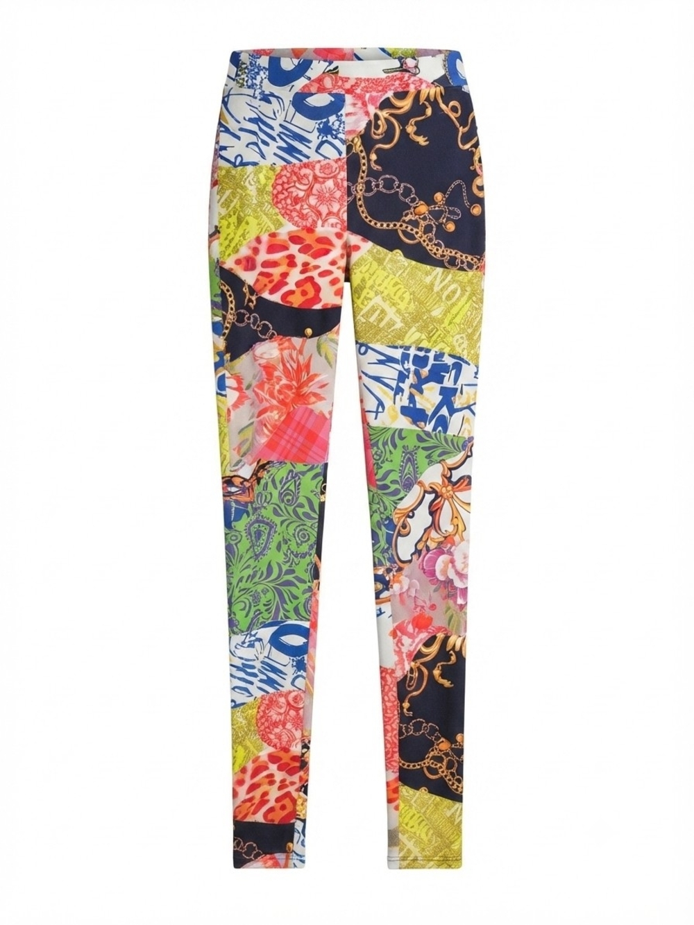 AKIRA Multi-Color Graphic Print Dress